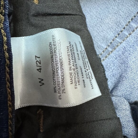 Sam Edelman Jeans The Stiletto High Rise Skinny Ankle Blue Pockets Size 4 - Picture 8 of 12